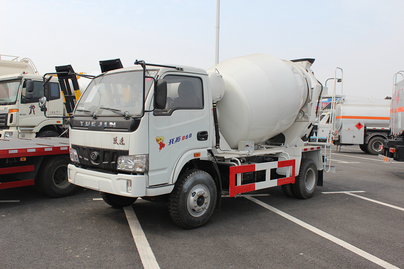 躍進2方隧道攪拌車